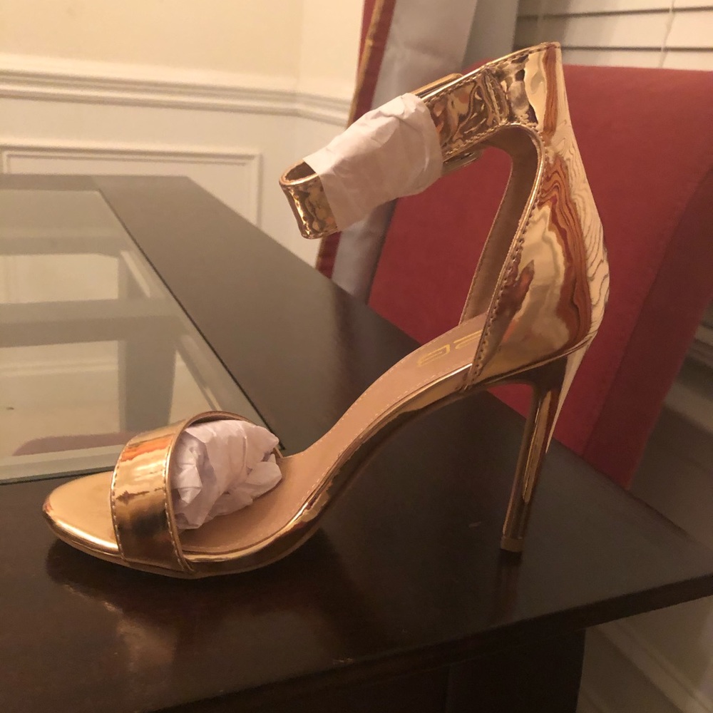 Women size 8 Open Toe Ankle Stiletto High Heels